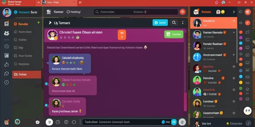 Screenshot menggambarkan tantangan yang mendebarkan dalam permainan.