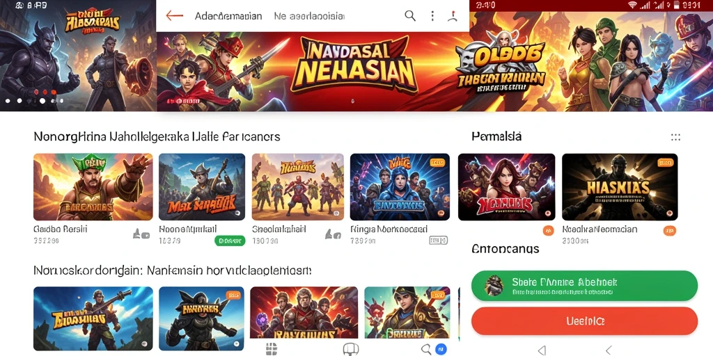 Gameplay yang seru di setiap level yang dimainkan.